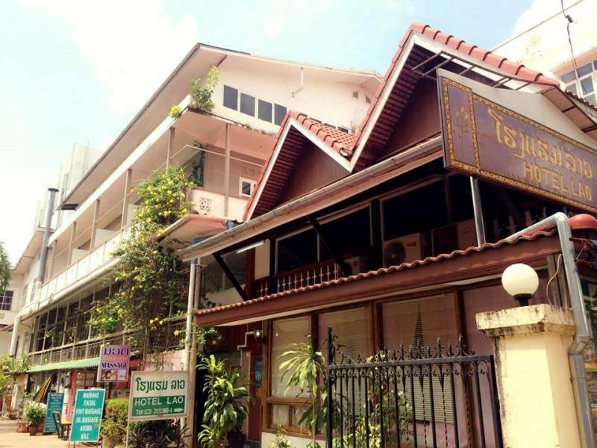 Lao Hotel Vientiane Exterior foto